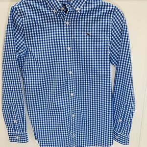 Vineyard Vines Gingham Shirt, large, like new